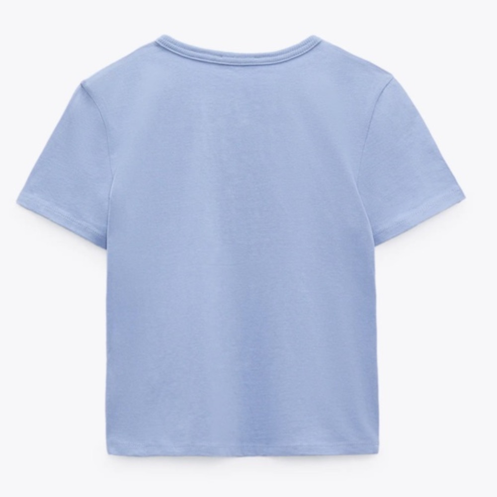 NWT Zara Snap Button Top - Picture 7 of 8